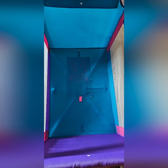 VINTAGE GRACO 1990’s Sport Pink & Teal Pack 'n Play Playard Excellent Condition - Picture 12 of 16